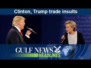 Clinton, Trump trade insults - GN Headlines
