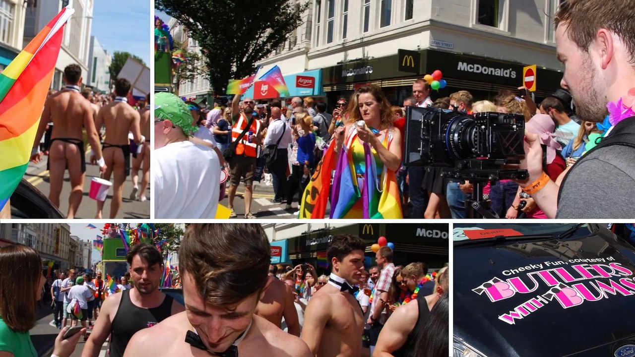 Brighton & Hove Gay LGBTQIA + Pride 1st 2nd August 2015 Photo book  Vol 7.