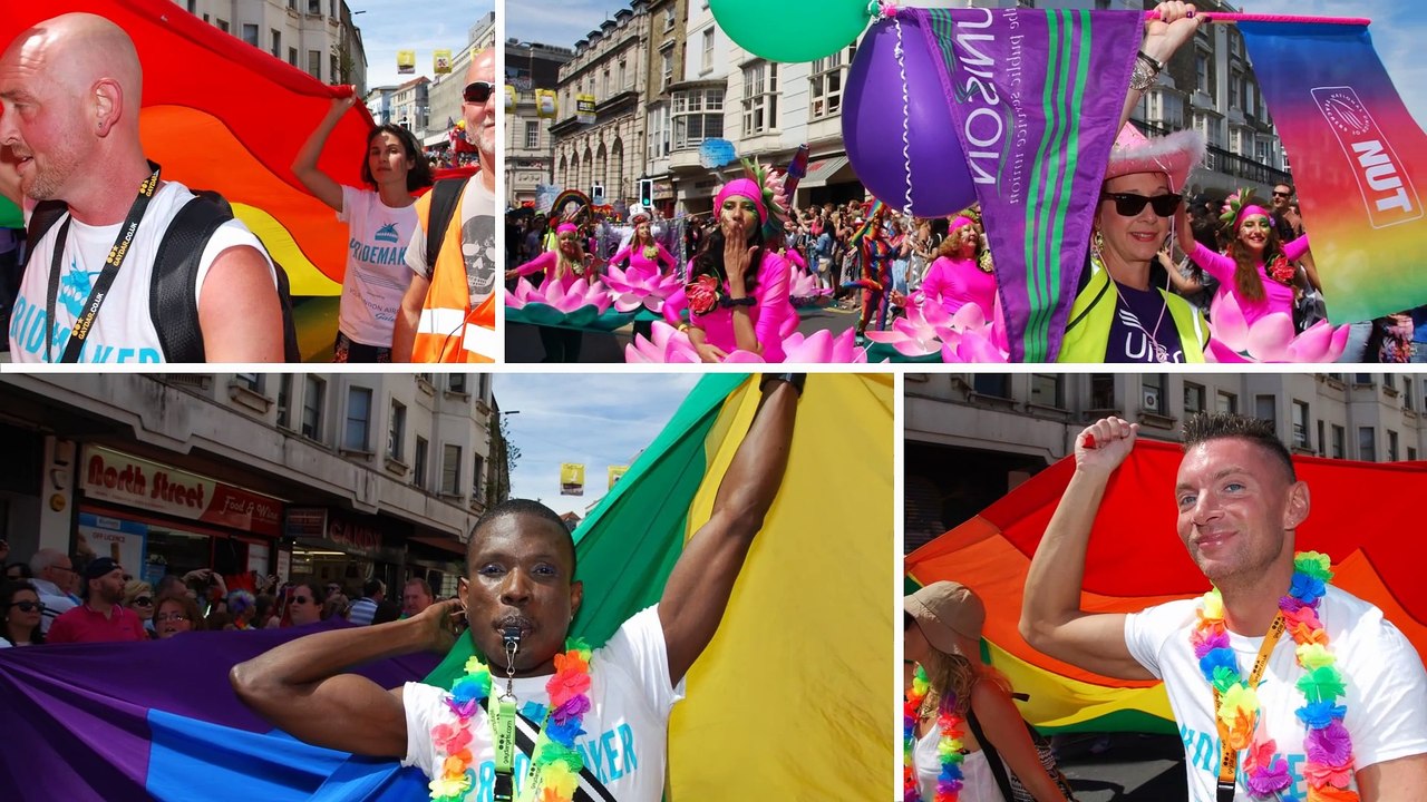 Brighton & Hove Gay LGBTQIA + Pride 1st 2nd August 2015 Photo book  Vol 8.