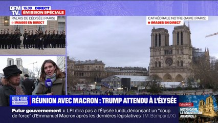 "Pour moi, c'est un symbole de Paris et un symbole de la France": les touristes étrangers sont également venus assister à la réouverture de Notre-Dame de Paris