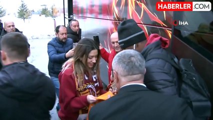 Galatasaray, Sivas'ta Coşkulu Bir Karşılama ile Karşılaştı