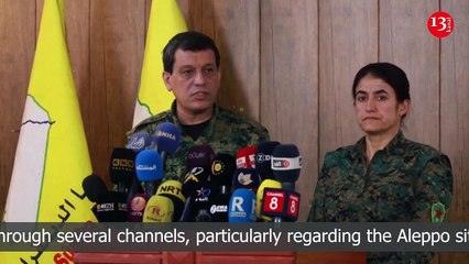 US-backed Kurdish forces are deployed on the border with Iraq