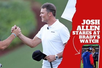 Josh Allen's Surprising Moment with Tom Brady's Watch 🏈