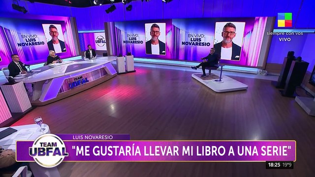 ⭐️MANO A MANO CON LUIS NOVARESIO: NO QUISE QUE LA ENTREVISTA CON CFK FUERA UNA CHARLA DE CAFÉ