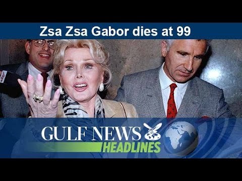 Zsa Zsa Gabor dies at 99 - GN Headlines