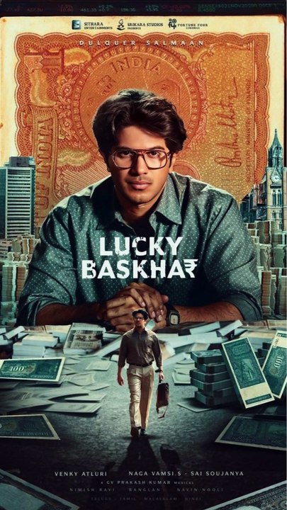 🔥 Dulquer Salmaan’s LuckyBhaskar—First Look & Details Revealed!  | Dulquer Salman | Lucky Bhaskar