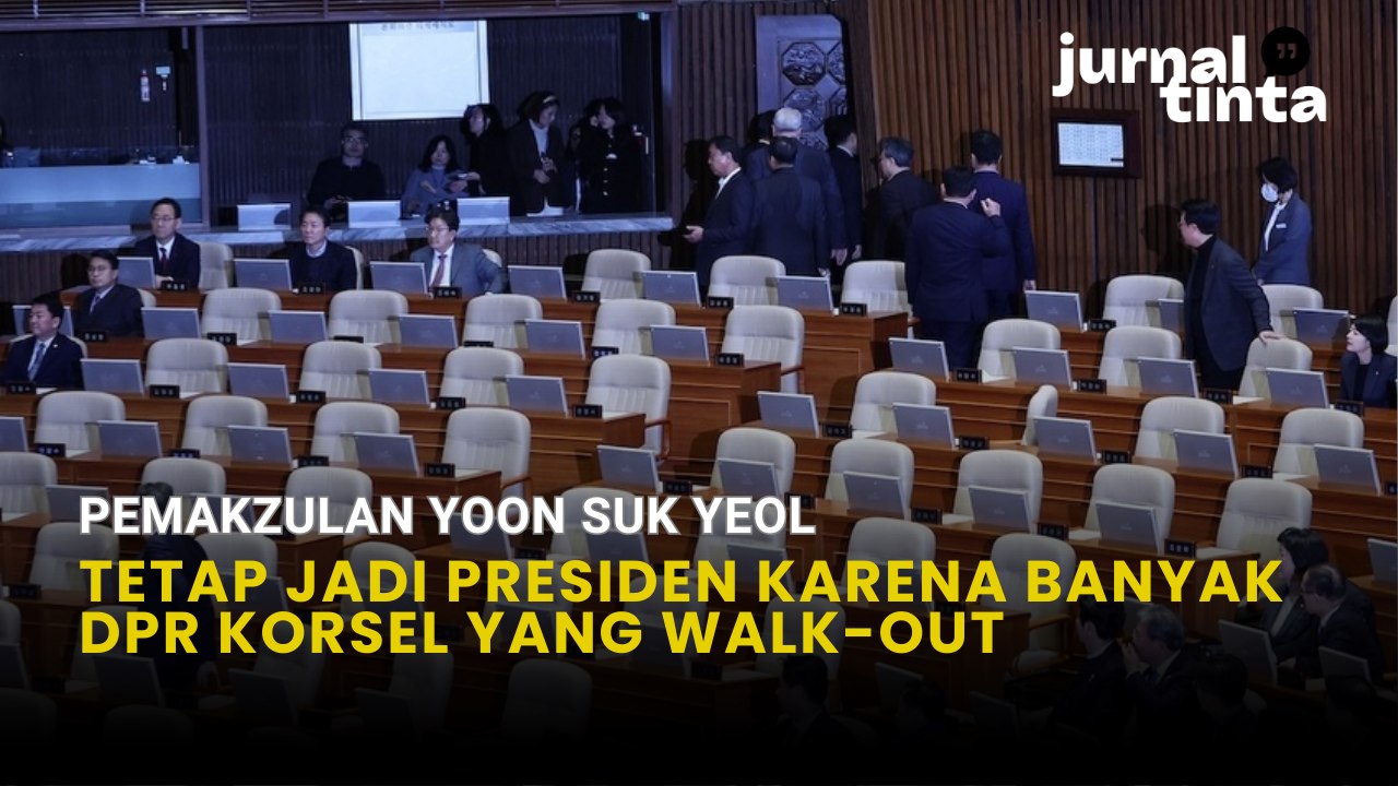 Banyak yang Walk-out, Presiden Yoon Suk Yeol Tetap Menjadi Presiden Korea Selatan