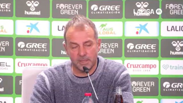 HANSI FLICK, RUEDA de PRENSA COMPLETA tras ser EXPULSADO | BETIS 2 - FC BARCELONA 2