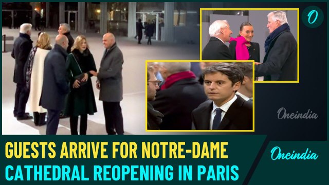 Guests from Around the Globe Begin Arriving for Historic Reopening of Notre-Dame Cathedral in Paris
