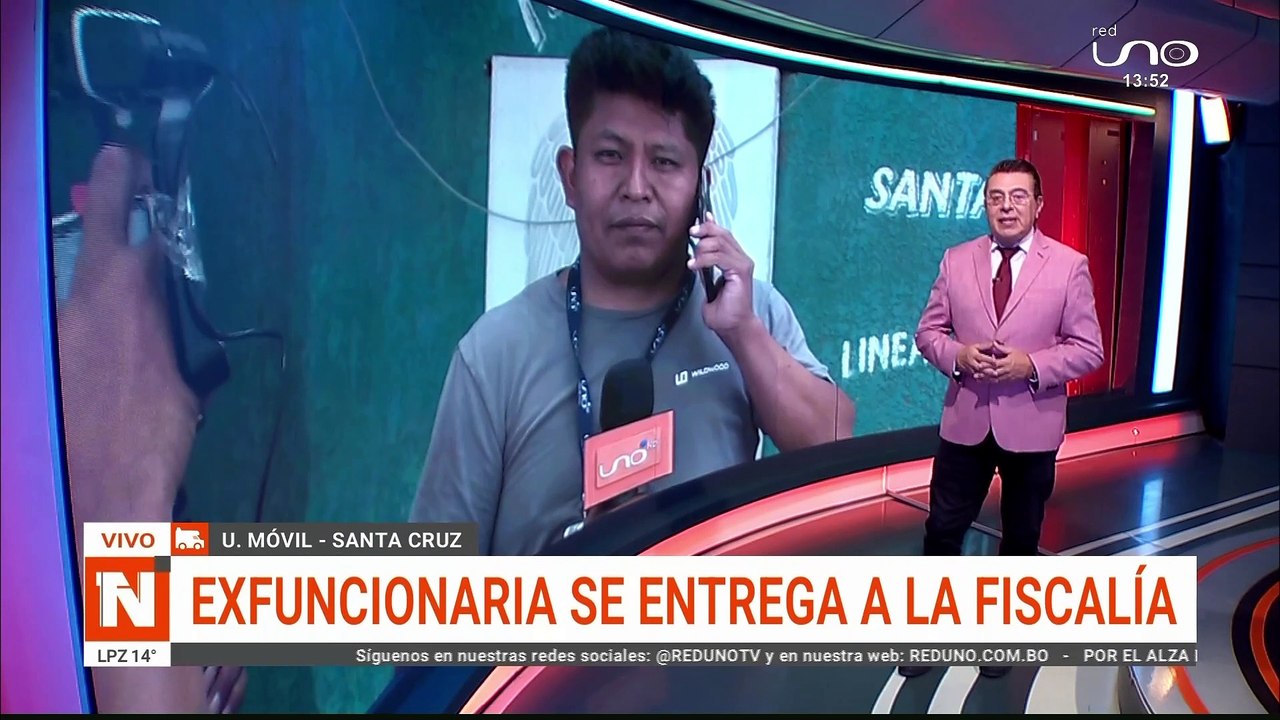 EXFUNCIONARIA SE ENTREGA A LA FISCALÍA