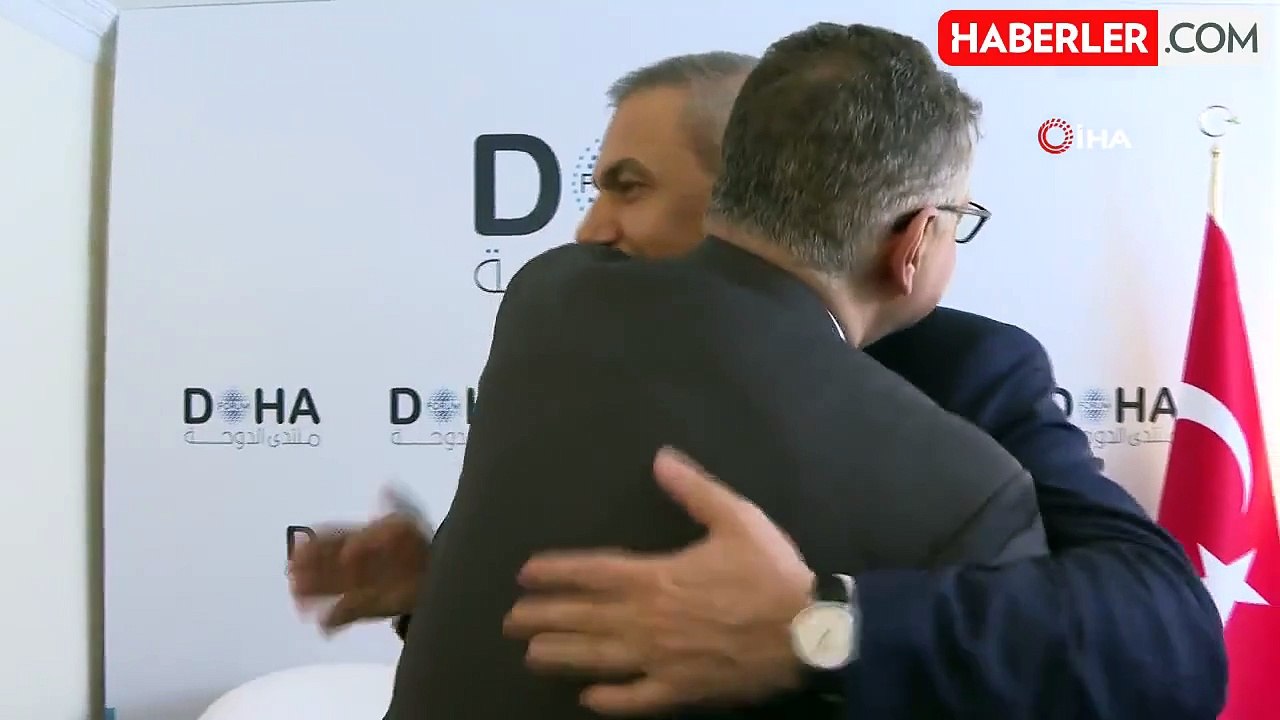 Bakan Fidan, Suriye Müzakere Komisyonu Başkanı ile Görüştü