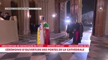 Réouverture de Notre-Dame : l'entrée dans la cathédrale