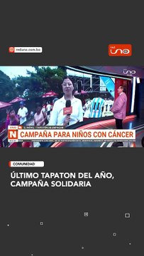 La población se une a la tapatón, con la participación de niños y adultos, para apoyar a los niños con cáncer del Oncológico