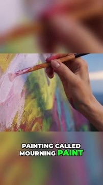 la peintre / painting soul / a soul haunted by painting Is This Painting Haunting Us_ Uncovering Mourning Paint's Secrets