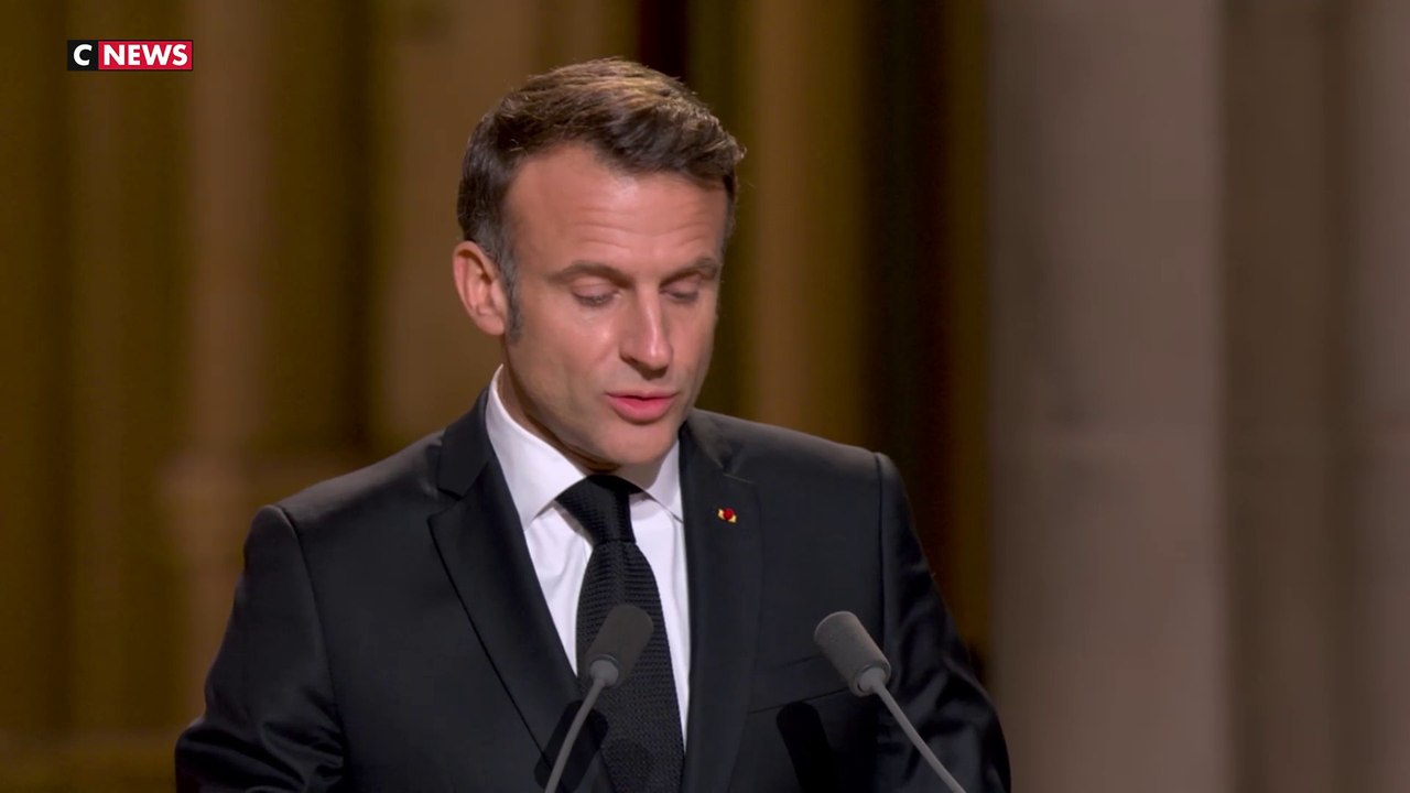 Réouverture de Notre-Dame : le discours d'Emmanuel Macron