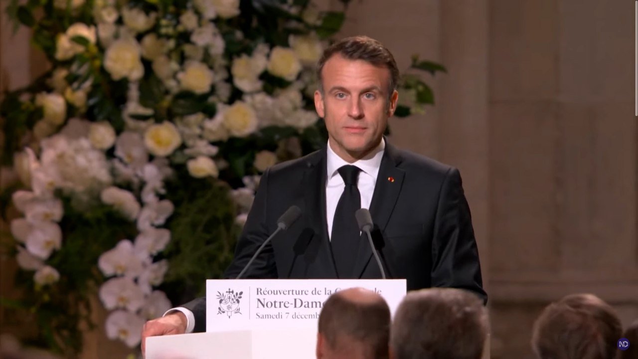 Notre-Dame : « Nous avons redécouvert ce que les grandes nations pouvaient faire : réaliser l’impossible », déclare Macron