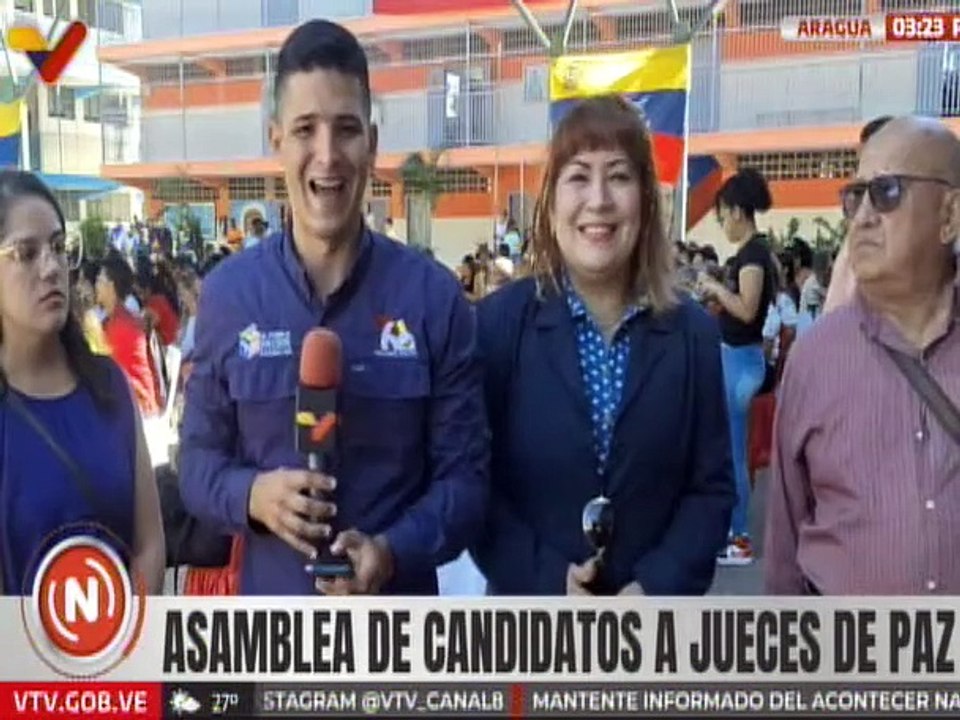 Aragua | Candidatos a Jueces de Paz realizan sus propuestas de cara a las elecciones este 15-D