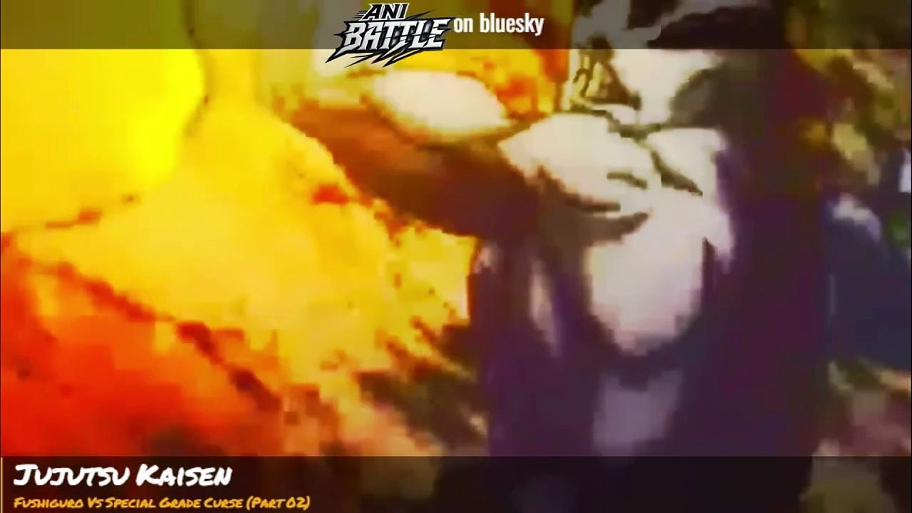 Fushiguro Vs Special Grade Curse