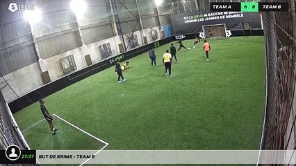 But de Krims - Team B