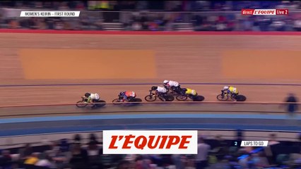 Chute spectaculaire à Londres - Cyclisme sur piste - Champions League