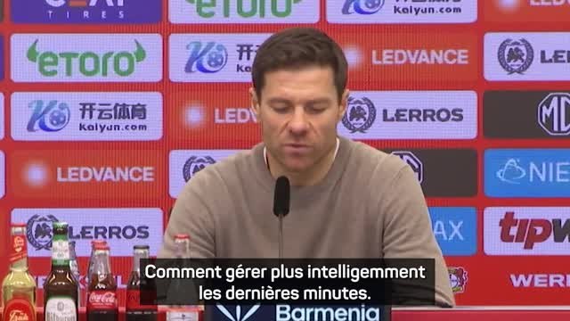 Leverkusen - Xabi Alonso : Pas spectaculaires, mais efficaces
