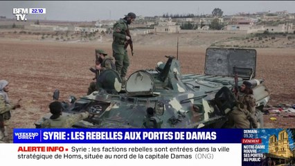 Syrie: les rebelles aux portes de Damas