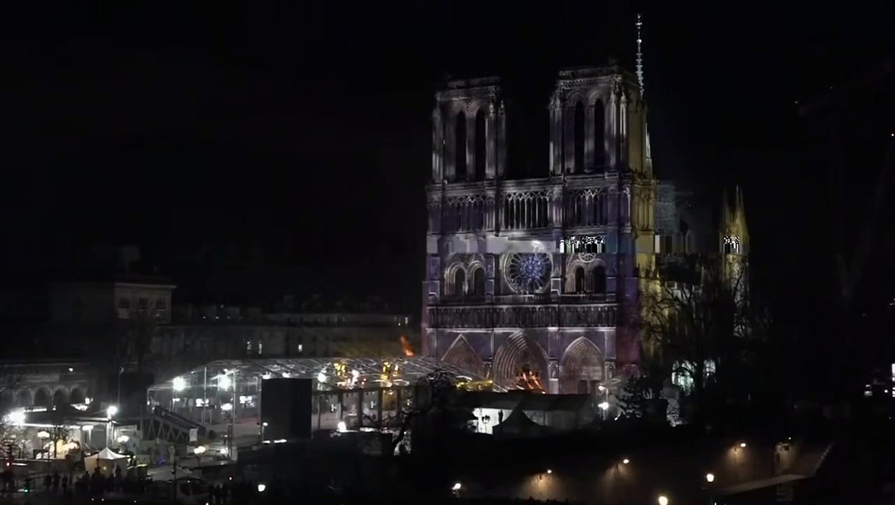 Inauguration de la Cathédrale Notre Dame de Paris après sa reconstruction