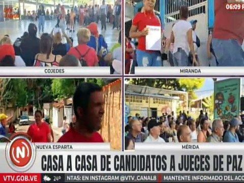 Cojedes | Postulados realizan asambleas para promover las elecciones de los Jueces y Juezas de paz