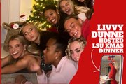 Livvy Dunne hosted LSU gymnastics Xmas dinner