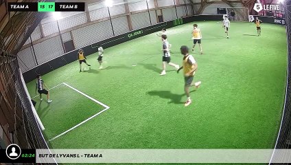 But de Lyvans L - Team A
