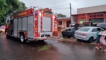 Após curto-circuito, residência tem princípio de incêndio e Corpo de Bombeiros é acionado no Santa Cruz