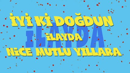 İyi ki doğdun İLAYDA - İsme Özel Ankara Havası Doğum Günü Şarkısı (FULL VERSİYON) (REKLAMSIZ)