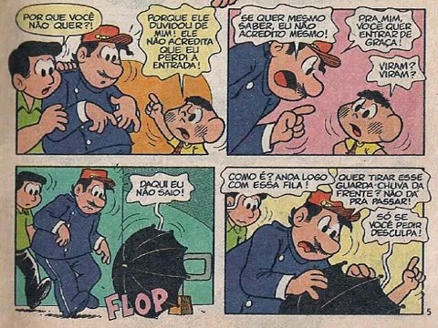 Cascão - A entrada, por favor! _ Quadrinhos Turma da Mônica