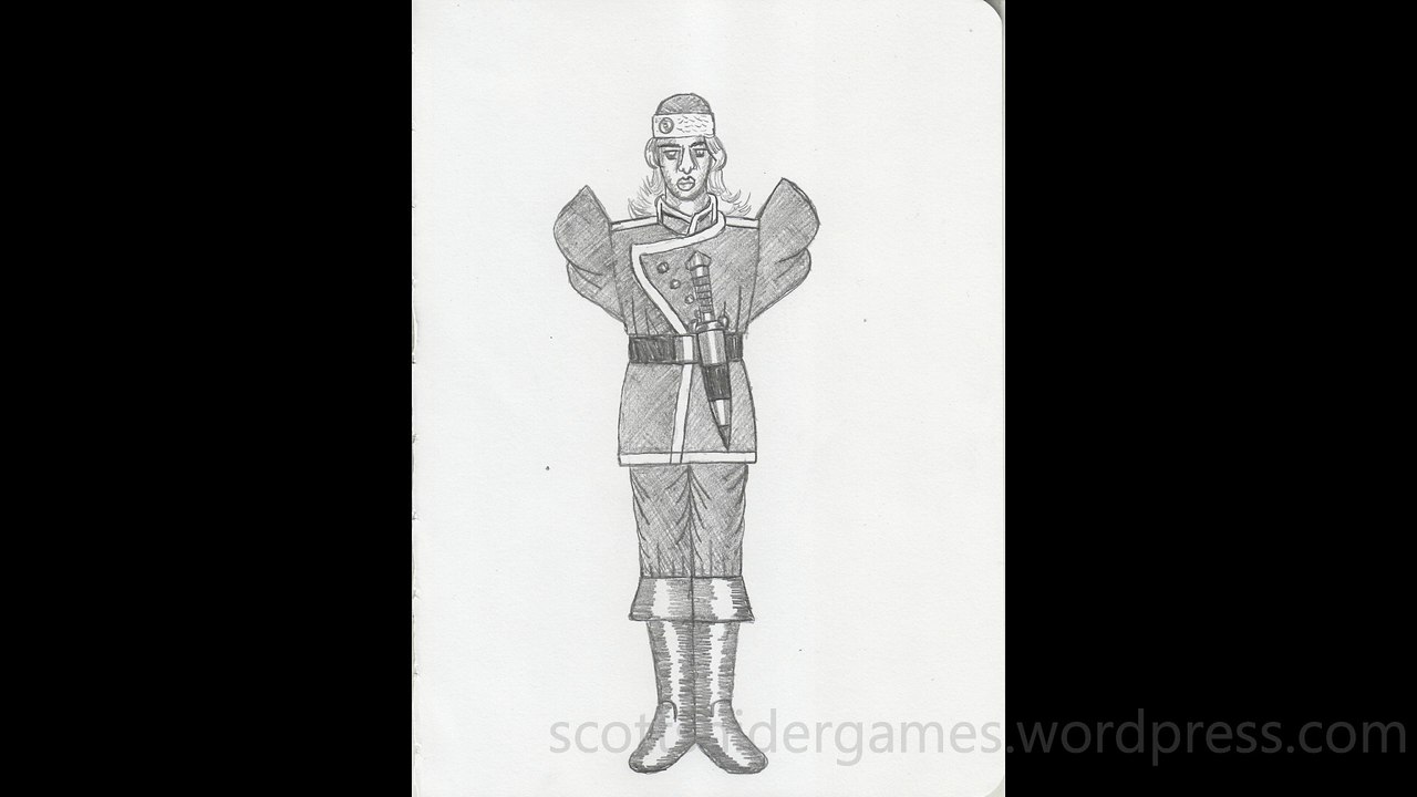 Soldier Pencil Sketch Video #539 (12-07-2024)