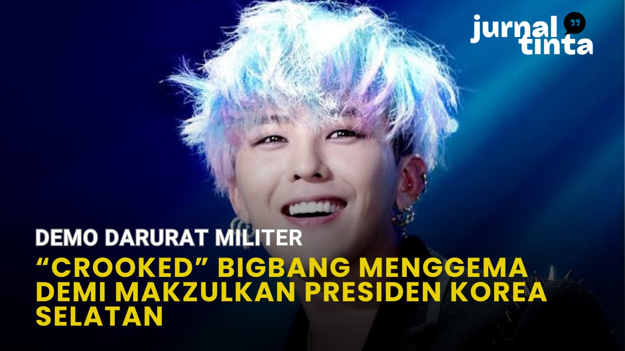 Demi Makzulkan Yoo Suk Yeol, Rakyat Korea Kompak Gunakan Lagu GD BIGBANG "CROOKED"