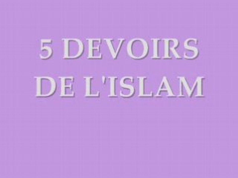 Jamel Mektoub 5 Devoirs de l'islam - clip, rap, jamel,