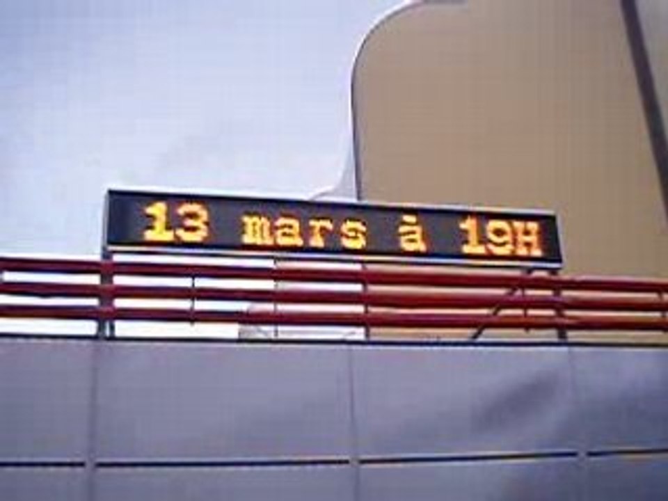 Annonce du concert de TH à Montpellier