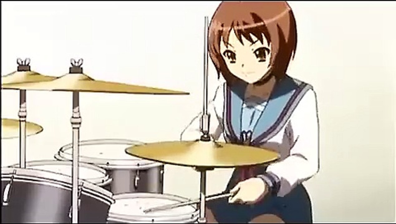 God knows... ''The Melancholy of Haruhi Suzumiya'' 涼宮ハルヒの憂鬱Kadokawa公認MADﾍﾞｰｽ 演奏