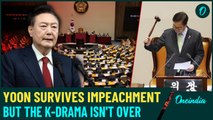 Protests in South Korea's Parliament Fail to Stop Yoon Suk from Surviving First Impeachment Attempt