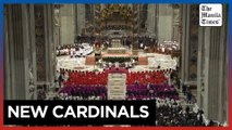 Pope creates 21 new cardinals from around the world