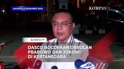 Dasco Bocorkan Obrolan Prabowo dan Jokowi Saat Makan Malam di Kertanegara