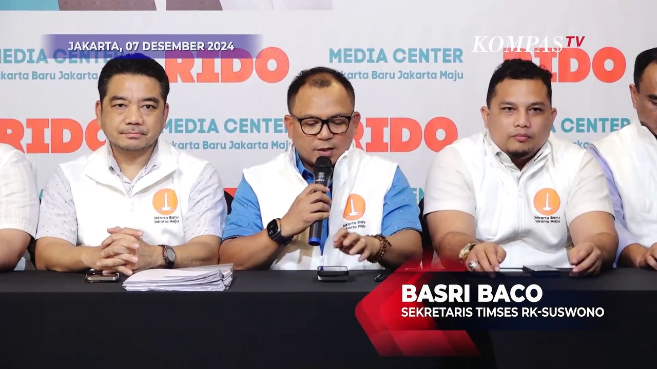 Timses Ridwan Kamil-Suswono Akan Lapor ke MK Terkait Kecurangan Pilkada Jakarta 2024