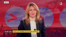 Syrie : Le groupe islamiste radical qui mène une coalition de rebelles a annoncé ce matin être entré à Damas -  Le président Bachar el-Assad serait en fuite