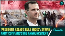 Assad-Rule Fully Collapses In Syria: Syrian Army Confirms End of Regime As Damascus Falls to Rebels