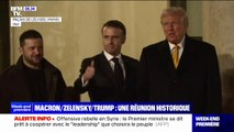 En marge de la réouverture de Notre-Dame, une réunion historique entre Volodymyr Zelensky, Donald Trump et Emmanuel Macron