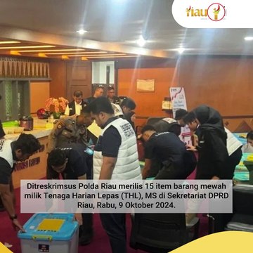 Dugaan Korupsi SPPD Fiktif DPRD Riau, Harta, Tahta dan Hana Hanifah