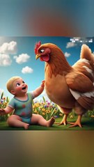 Adorable Baby and Hen Hen's Cute Chicken Videos 🐥