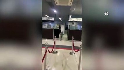 Esad rejimi şam havalimanından çekildi