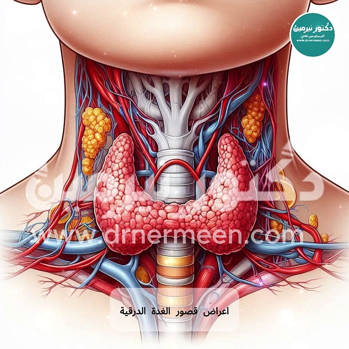 أعراض قصور الغدة الدرقية #علاج #اعراض #الدرقية  #الغدد #الغدة_الدرقية #الغده #الغده_الدرقيه
