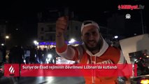 Suriye'de Esad rejiminin devrilmesi Lübnan'da kutlandı